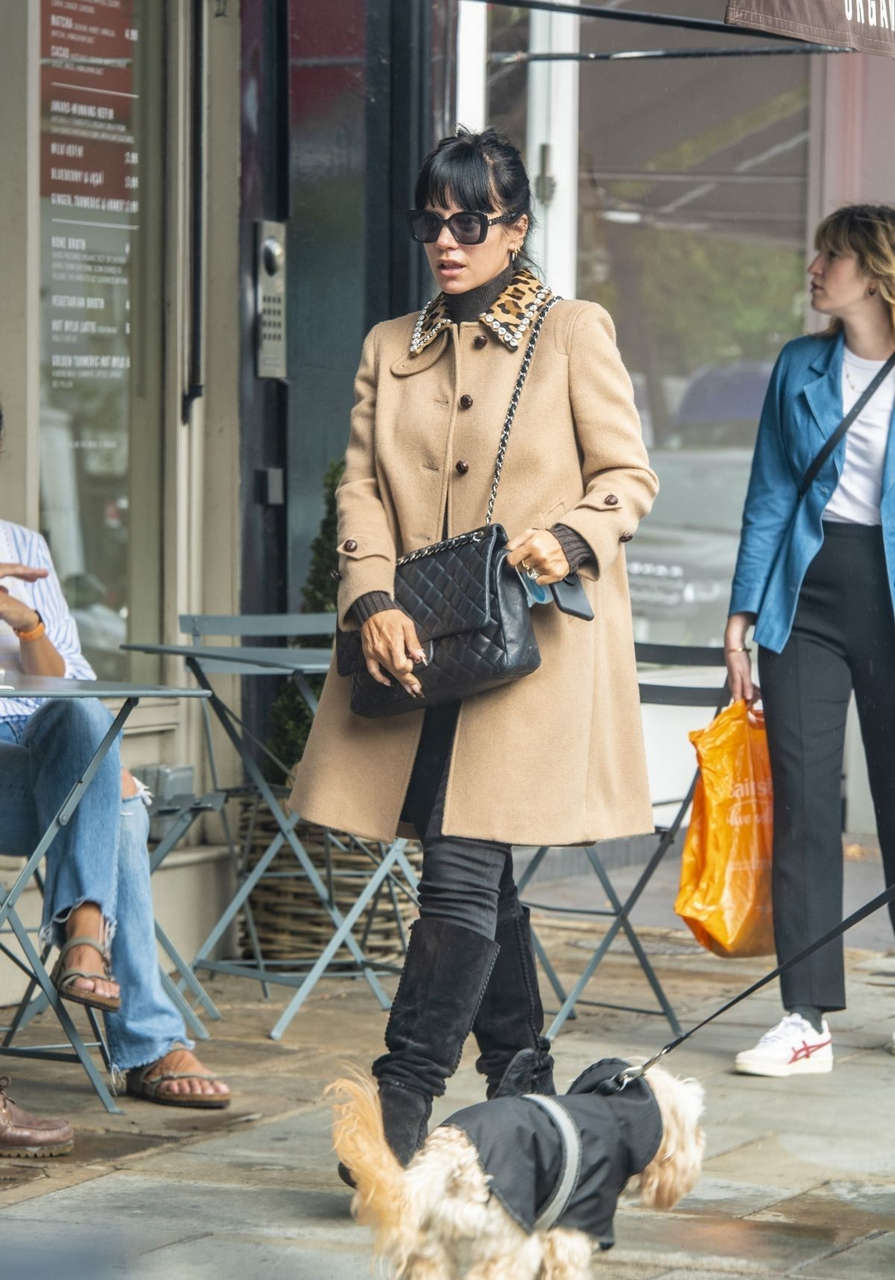 Lily Allen Out London