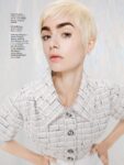 Lily Collins Elle Magazine December 2021 January