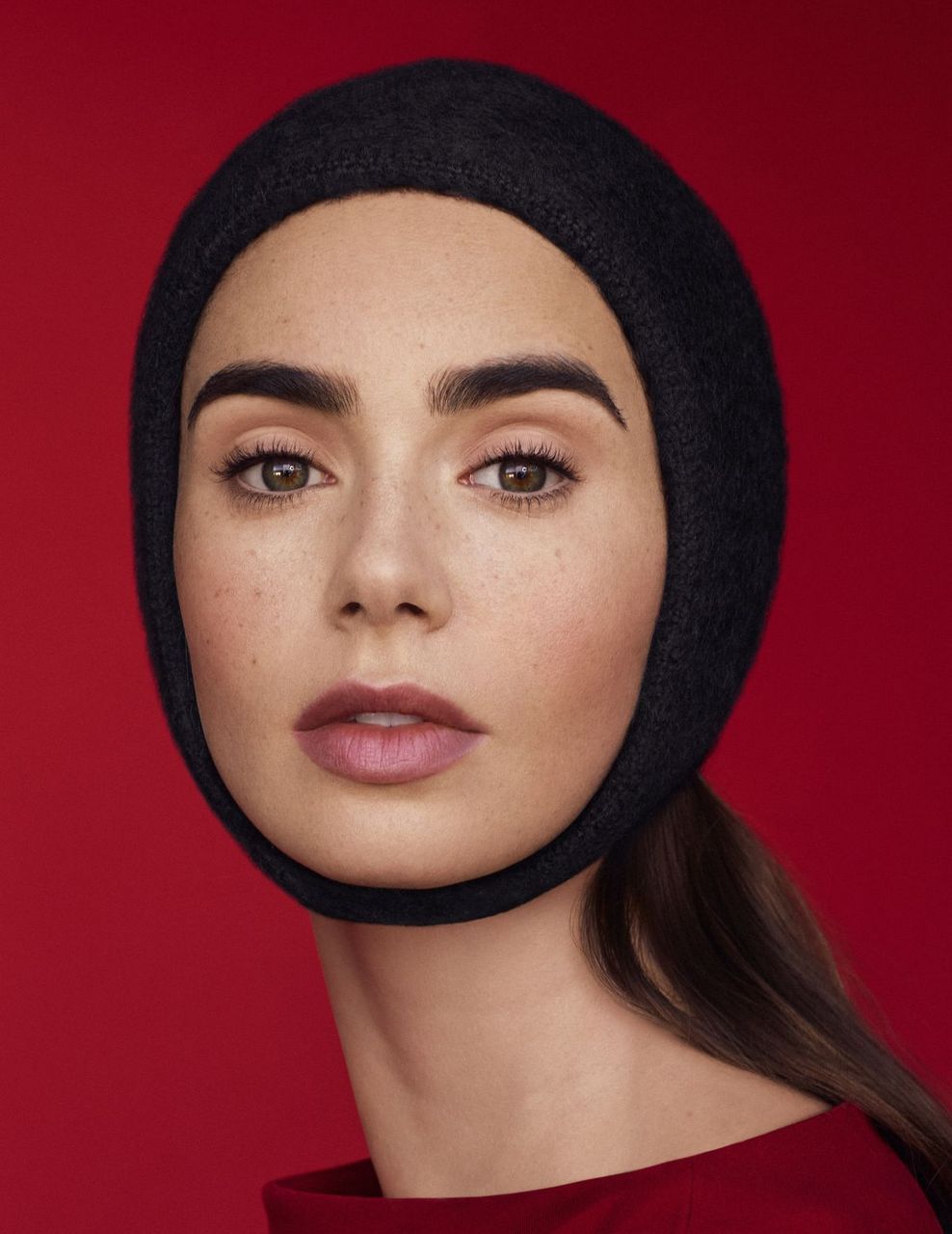 Lily Collins For El Pais January