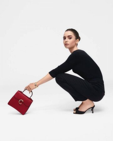 Lily Collins For Panthere De Cartier