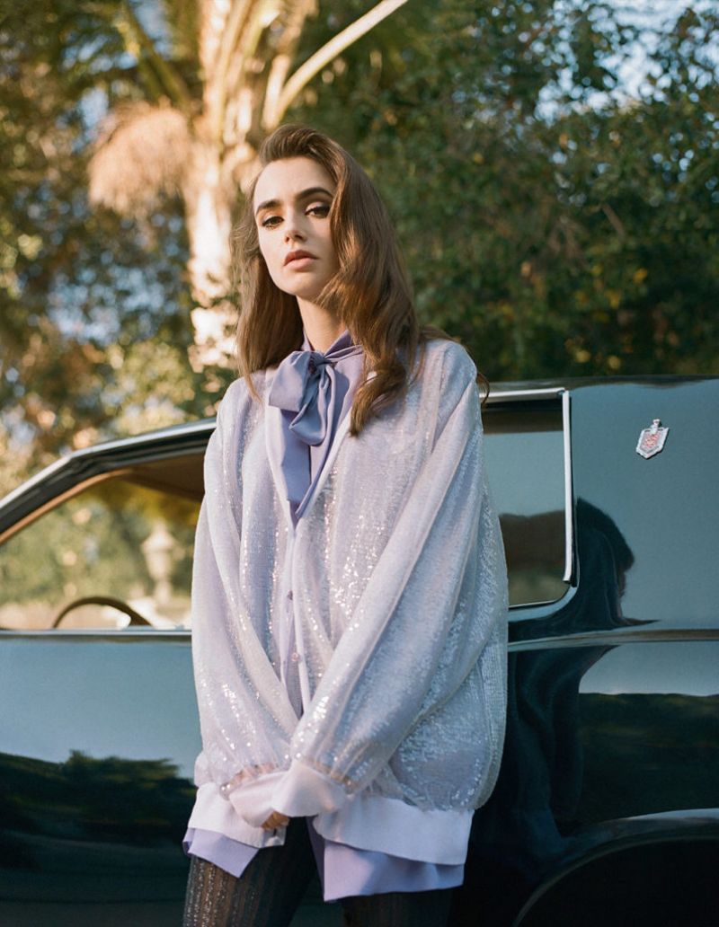 Lily Collins For S Magazine Winter