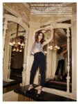 Lily Collins Paris Match Magazine December