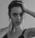 Lily Collins Photographed By David Roemer