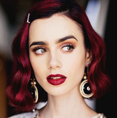 Lily Collins Photographed By Paley Fairman