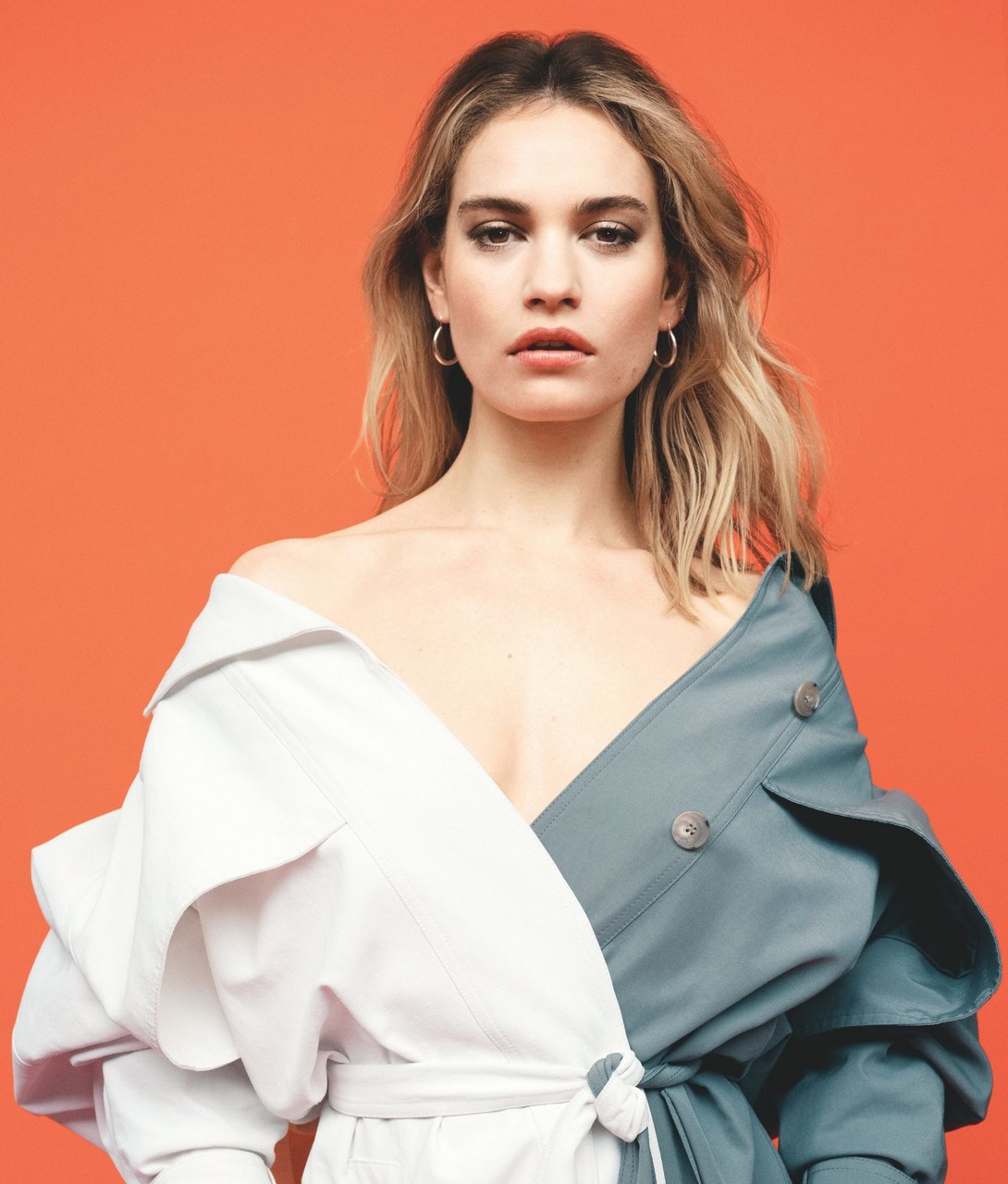 Lily James Hot