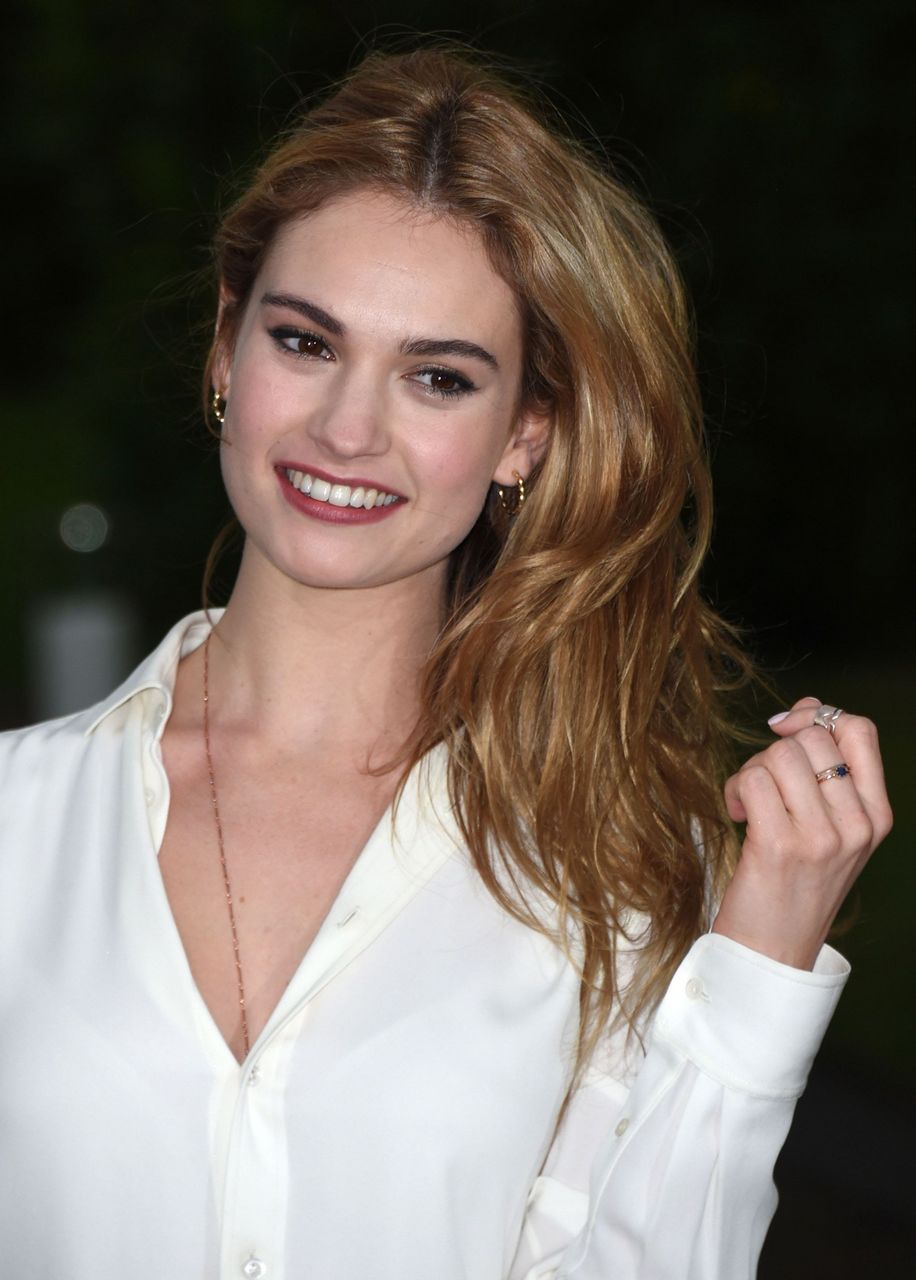 Lily James Hot