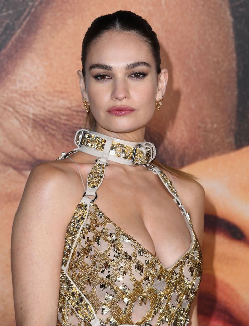 Lily James Pam Tommy Finale Premiere Los Angeles