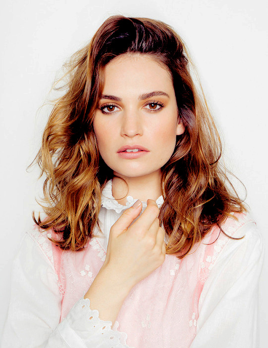 Lily James Photographed For Madame Figaro