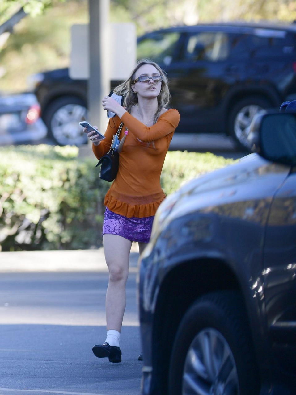Lily Rose Depp Out Dinner Los Angeles
