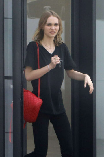 Lily Rose Depp Out Los Angeles