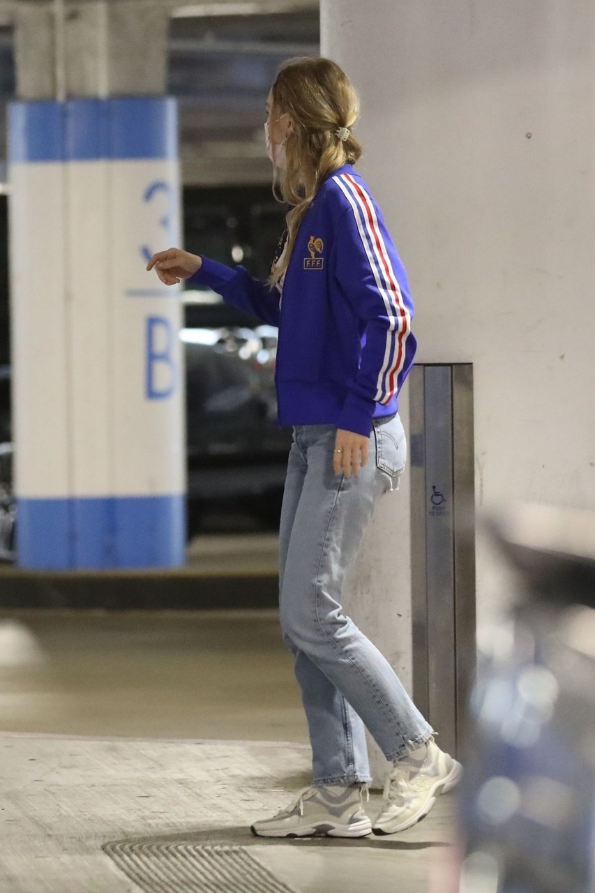 Lily Rose Depp Out Shopping Beverly Hills