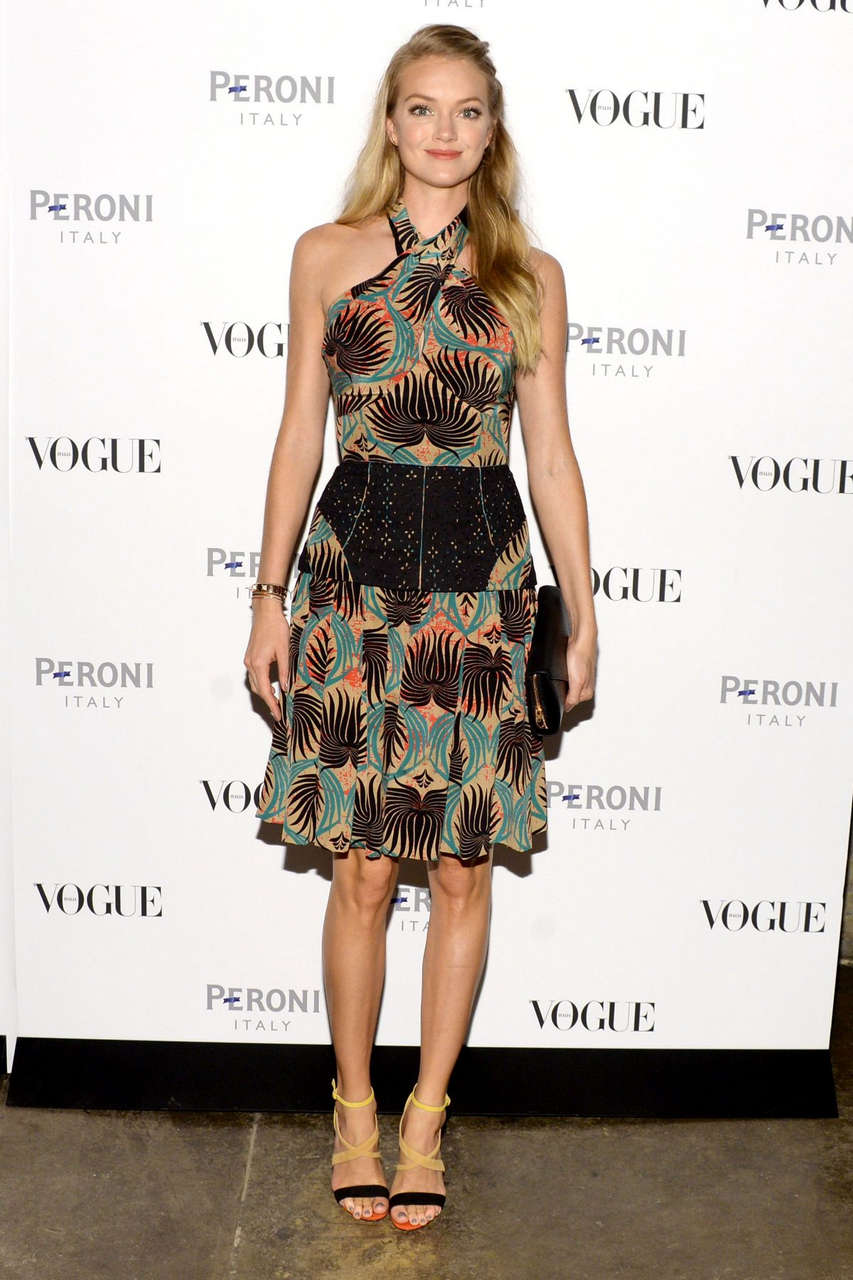 Lindsay Ellingson Visionary World Vogue Italia Exhibition New York