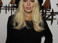 Lindsay Lohan Attends Lana Gomez Art Show