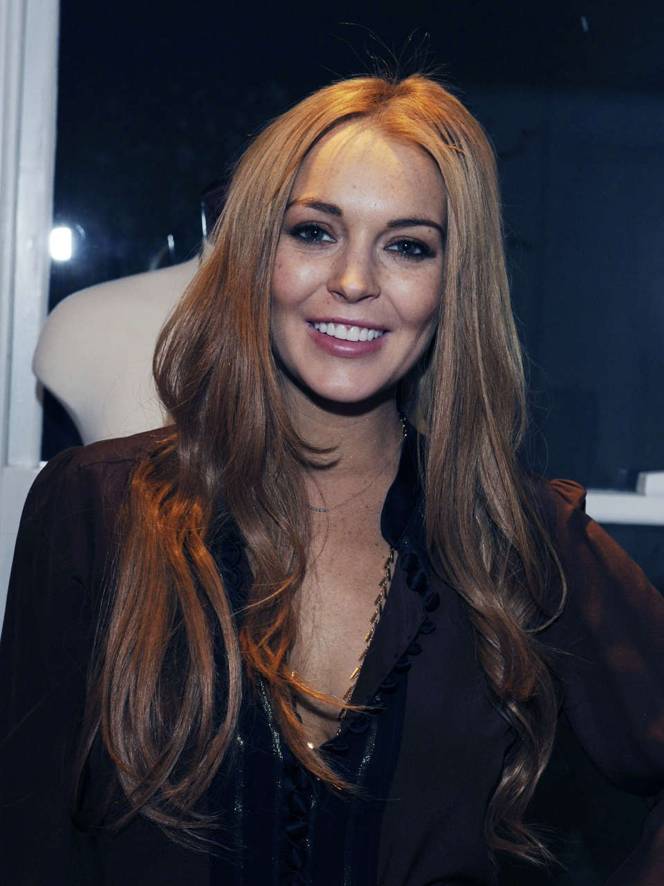 Lindsay Lohan Eva Fehren Jewelry Show West Hollywood