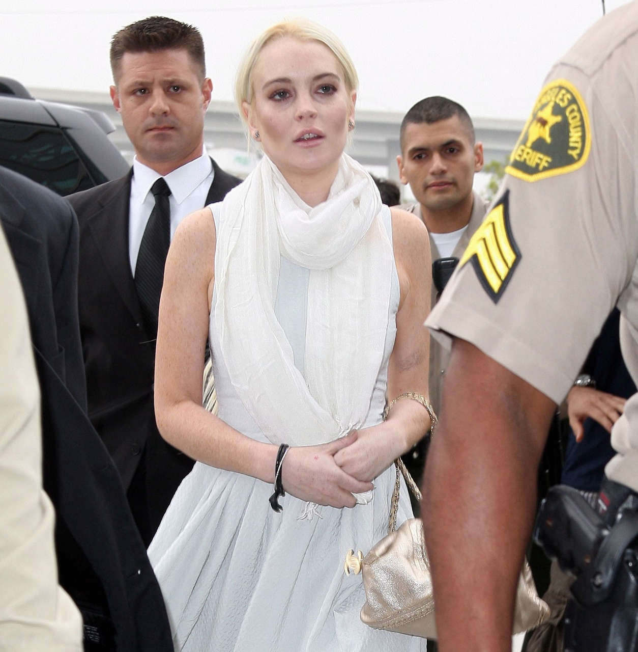 Lindsay Lohan Handcuffs