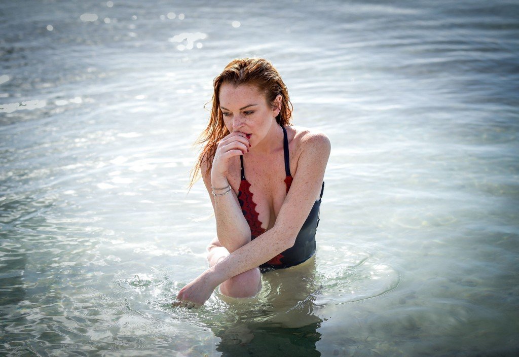 Lindsay Lohan Swimsuit