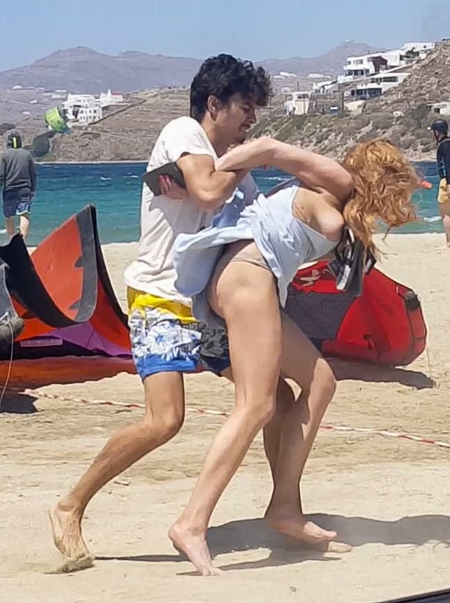 Lindsay Lohan Tit Slip