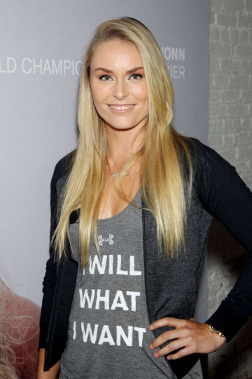 Lindsey Vonn Under Armour I Will I Want Campaign Launch