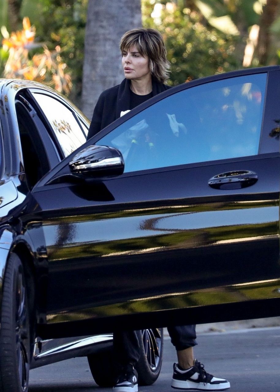 Lisa Rinna Arrives Beverly Hills Hotel