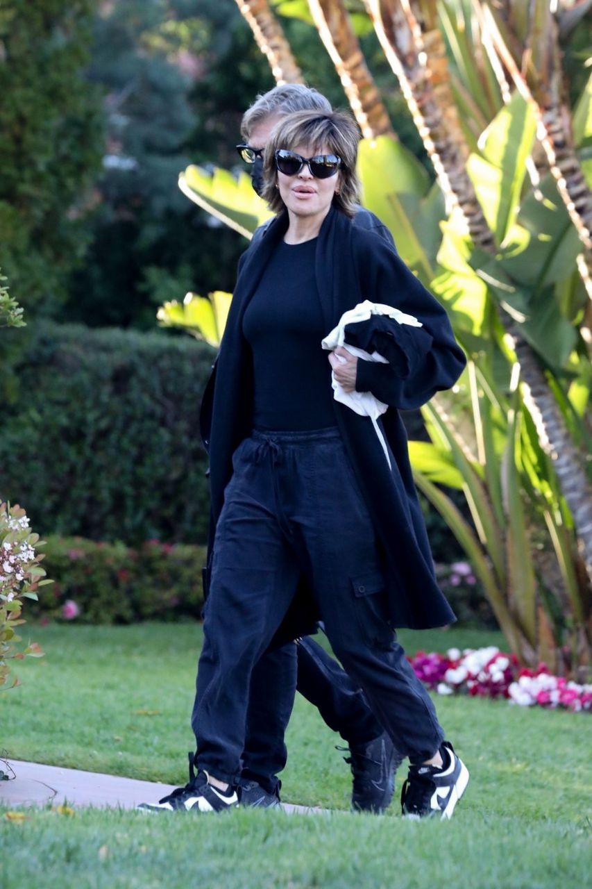 Lisa Rinna Arrives Beverly Hills Hotel