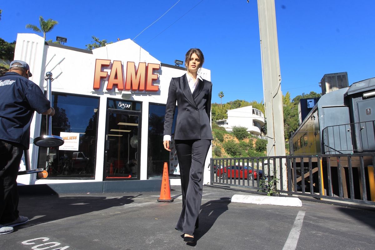 Livia Pillmann Fame News Studio On Sunset Blvd Hollywood