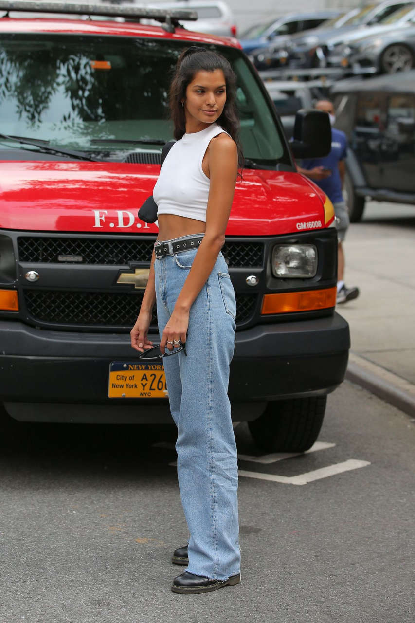 Livia Rangel Out About New York