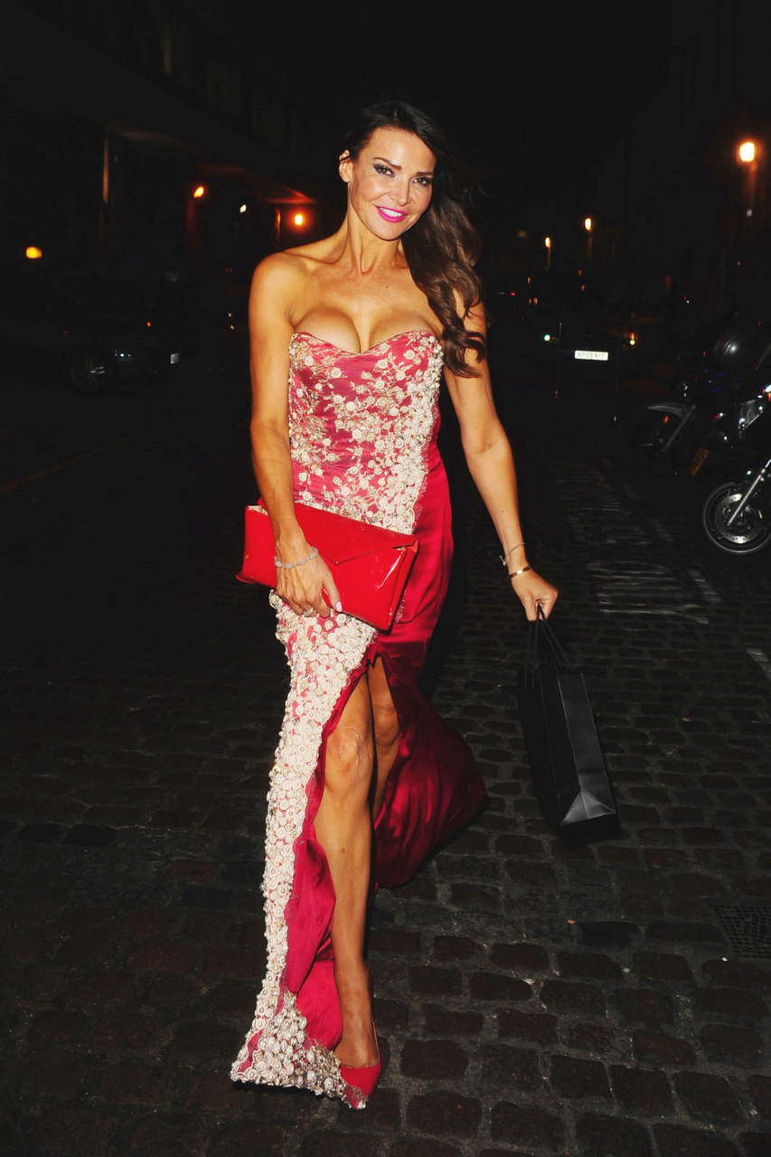 Lizzie Cundy Leaves Chiltern Firehouse London
