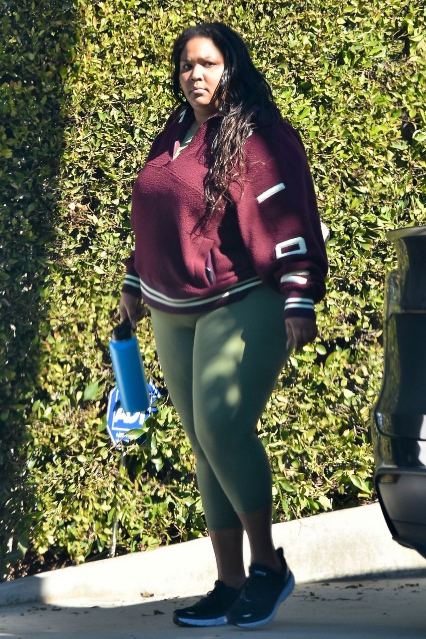 Lizzo Heading To Workout Los Angeles