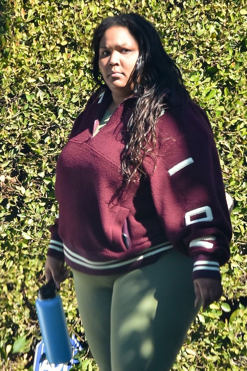 Lizzo Heading To Workout Los Angeles
