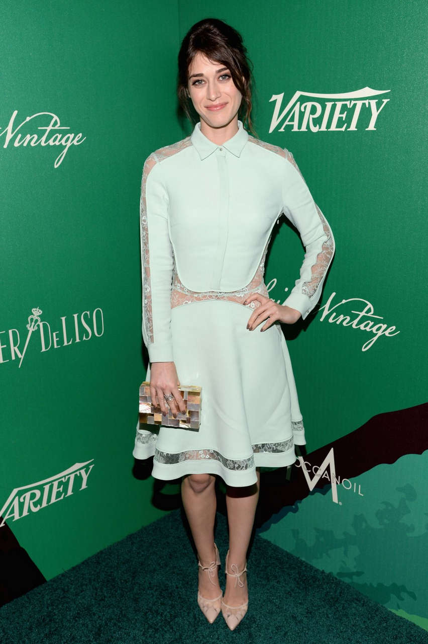 Lizzy Caplan 2014 Variety Power Women Beverly Hills