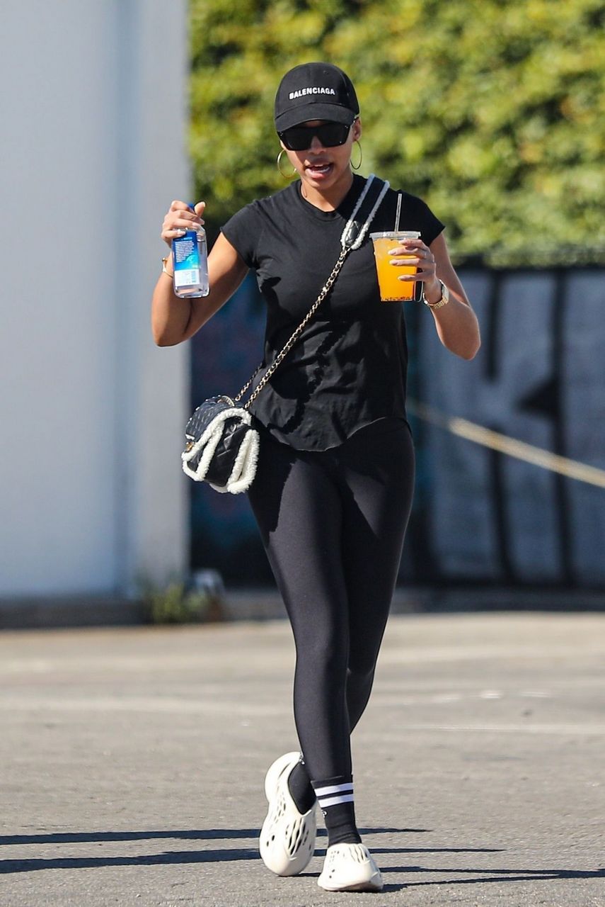 Lori Harvey Out And About Los Angeles