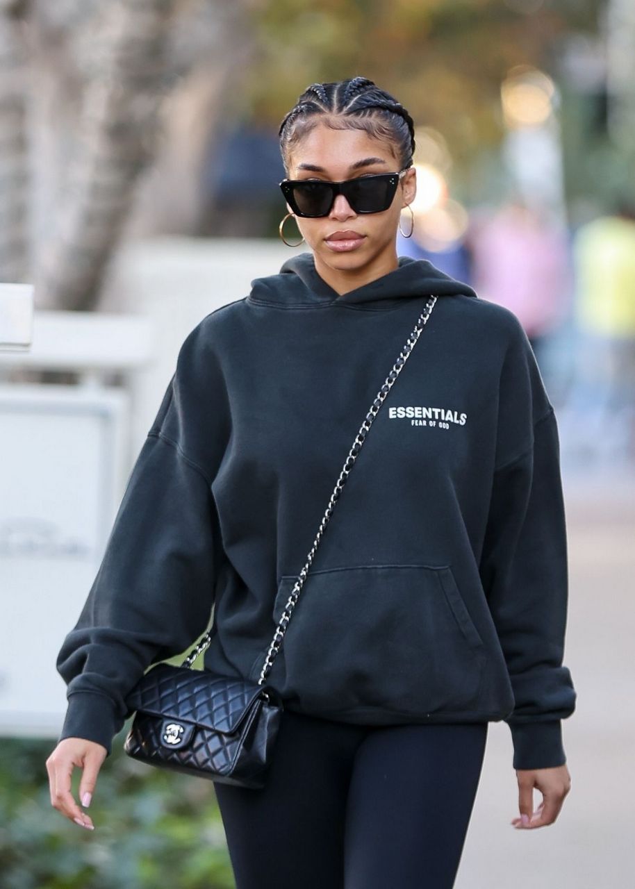 Lori Harvey Out Shopping On Melrose Place West Hollywood
