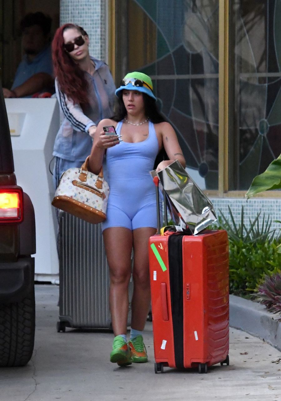 Lourdes Leon Leaves Her Hotel Miami