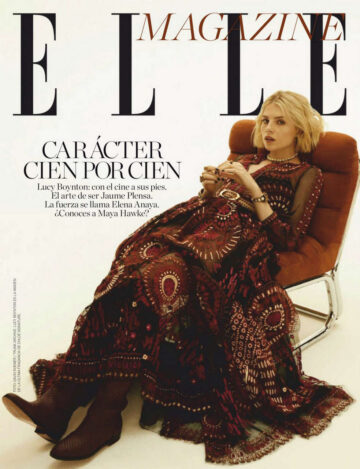 Lucy Boynton Elle Magazine Spain October