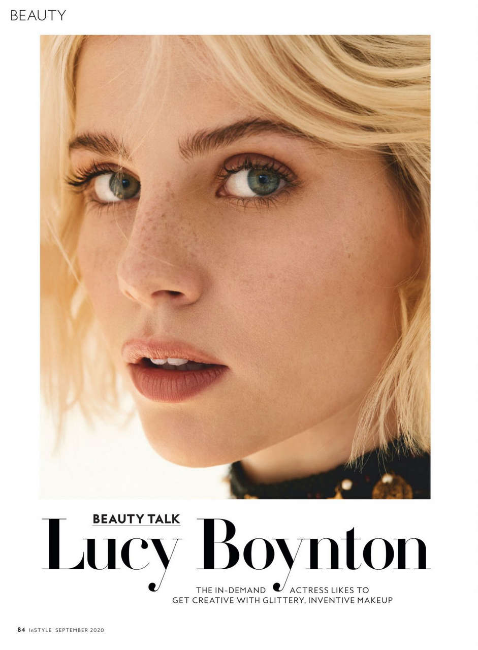 Lucy Boynton Instyle Magazine September