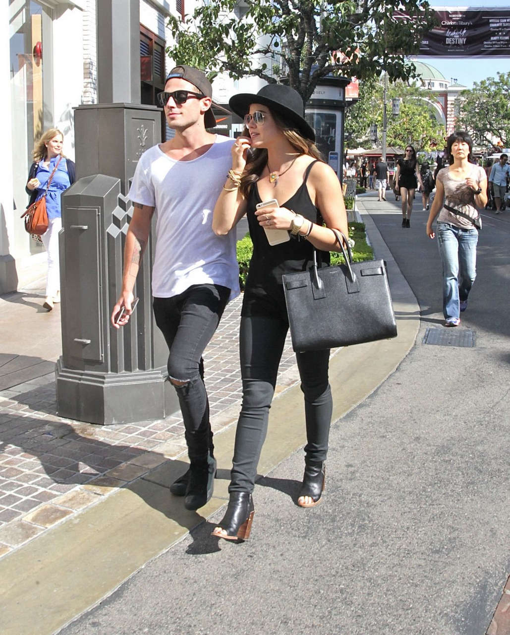 Lucy Hale Adam Pitts Grove West Hollywood