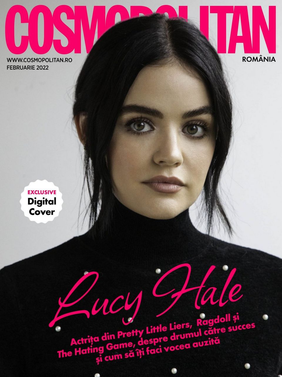 Lucy Hale For Cosmopolitan Magazine Romania February