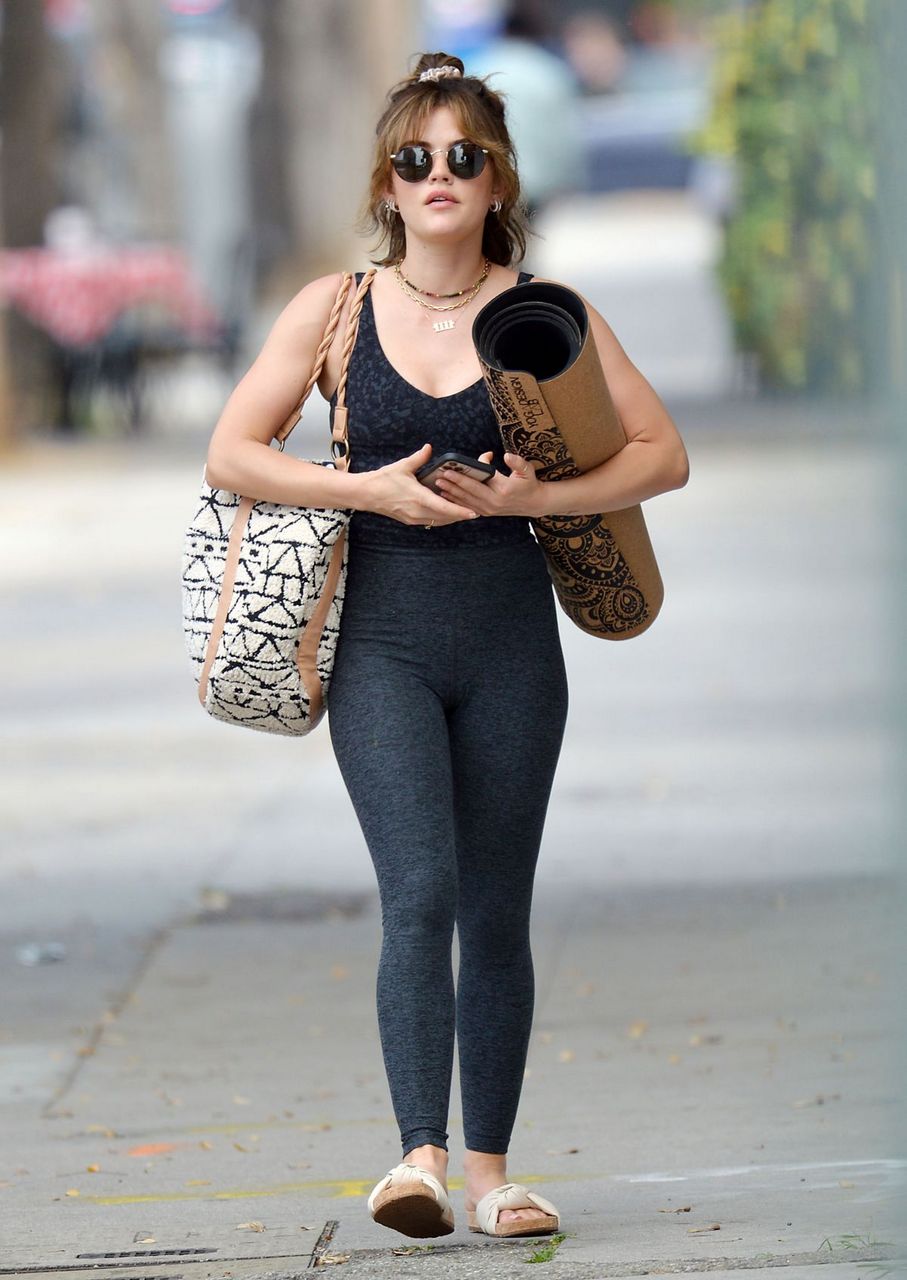 Lucy Hale Gym Los Angeles