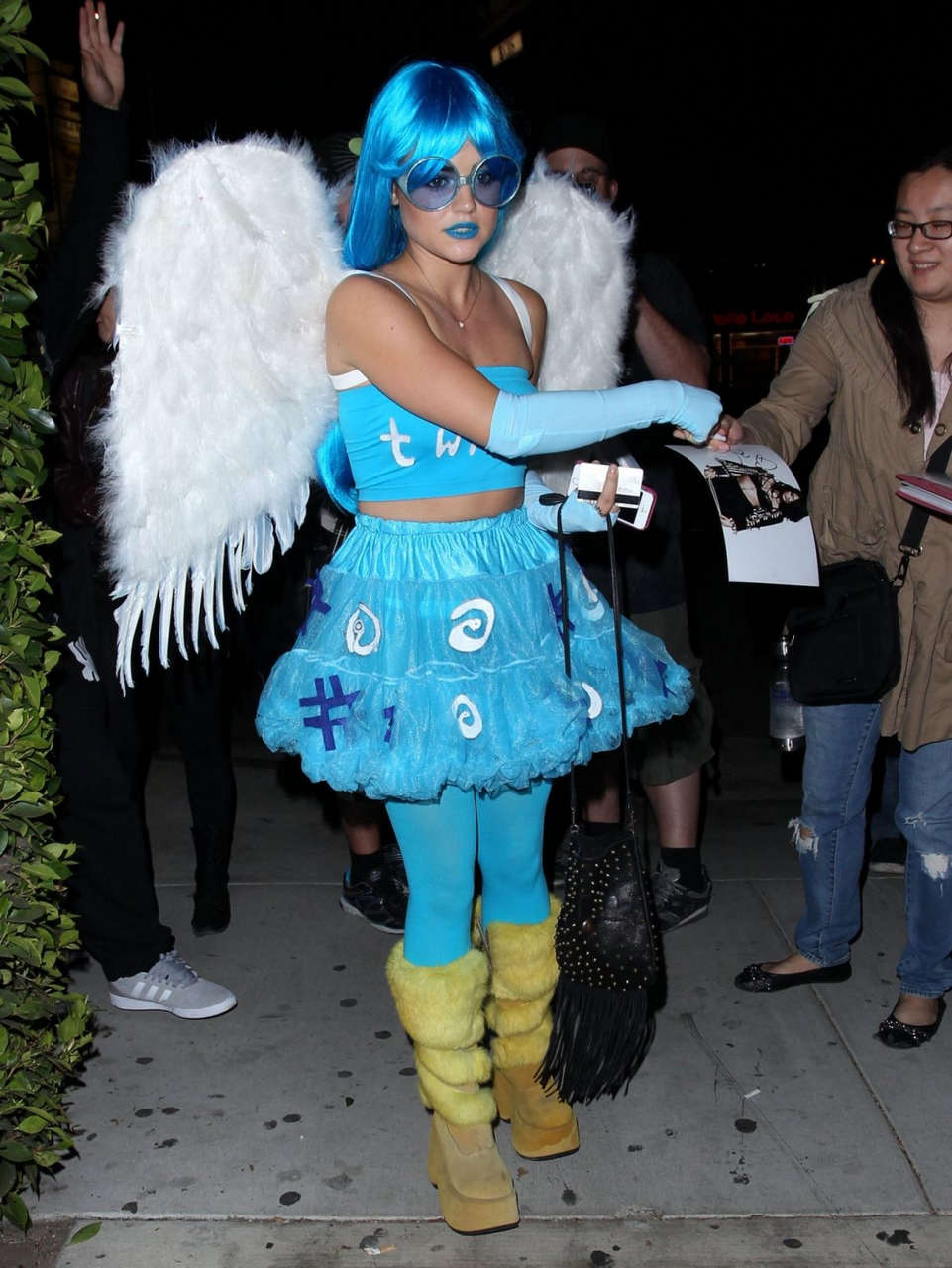 Lucy Hale Matthew Morrisons Halloween Party West Hollywood