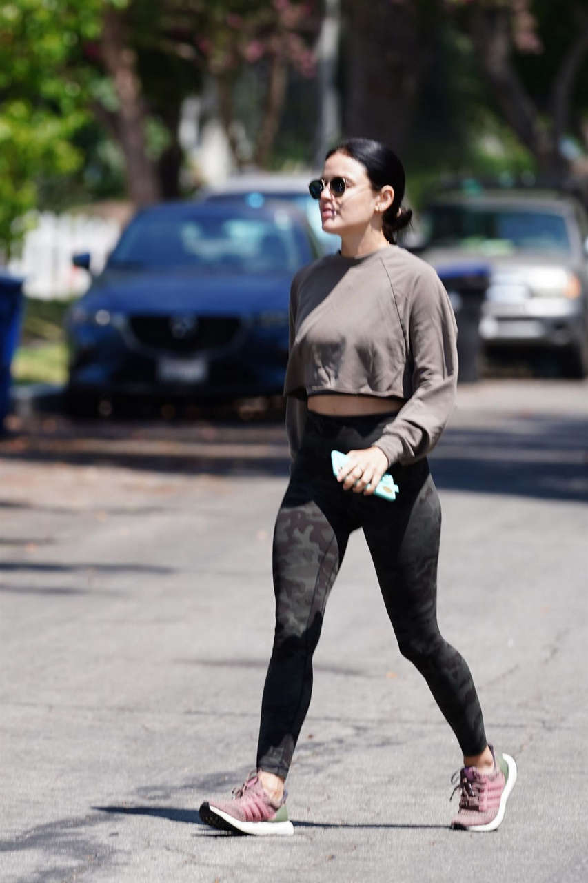 Lucy Hale Out About Studio City