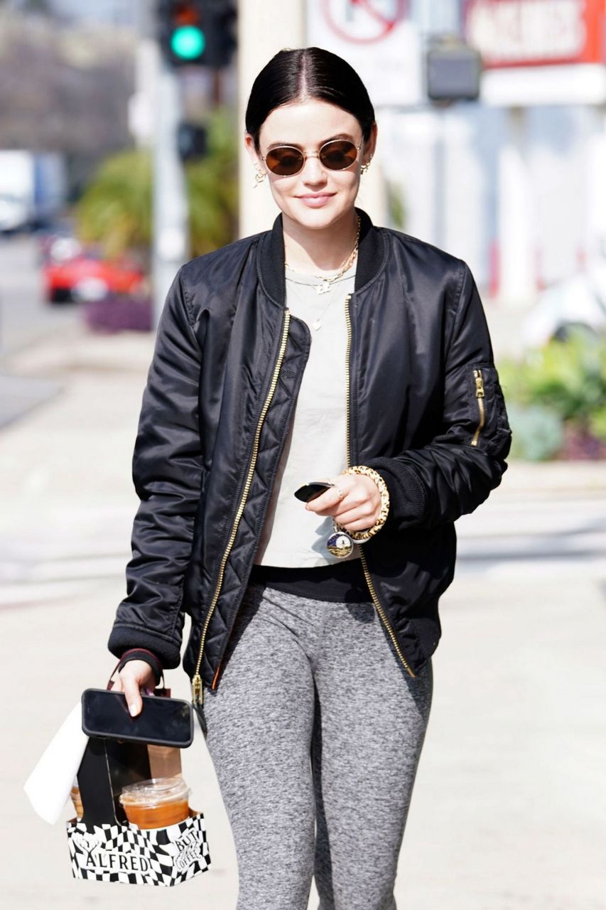 Lucy Hale Out And About Los Angeles