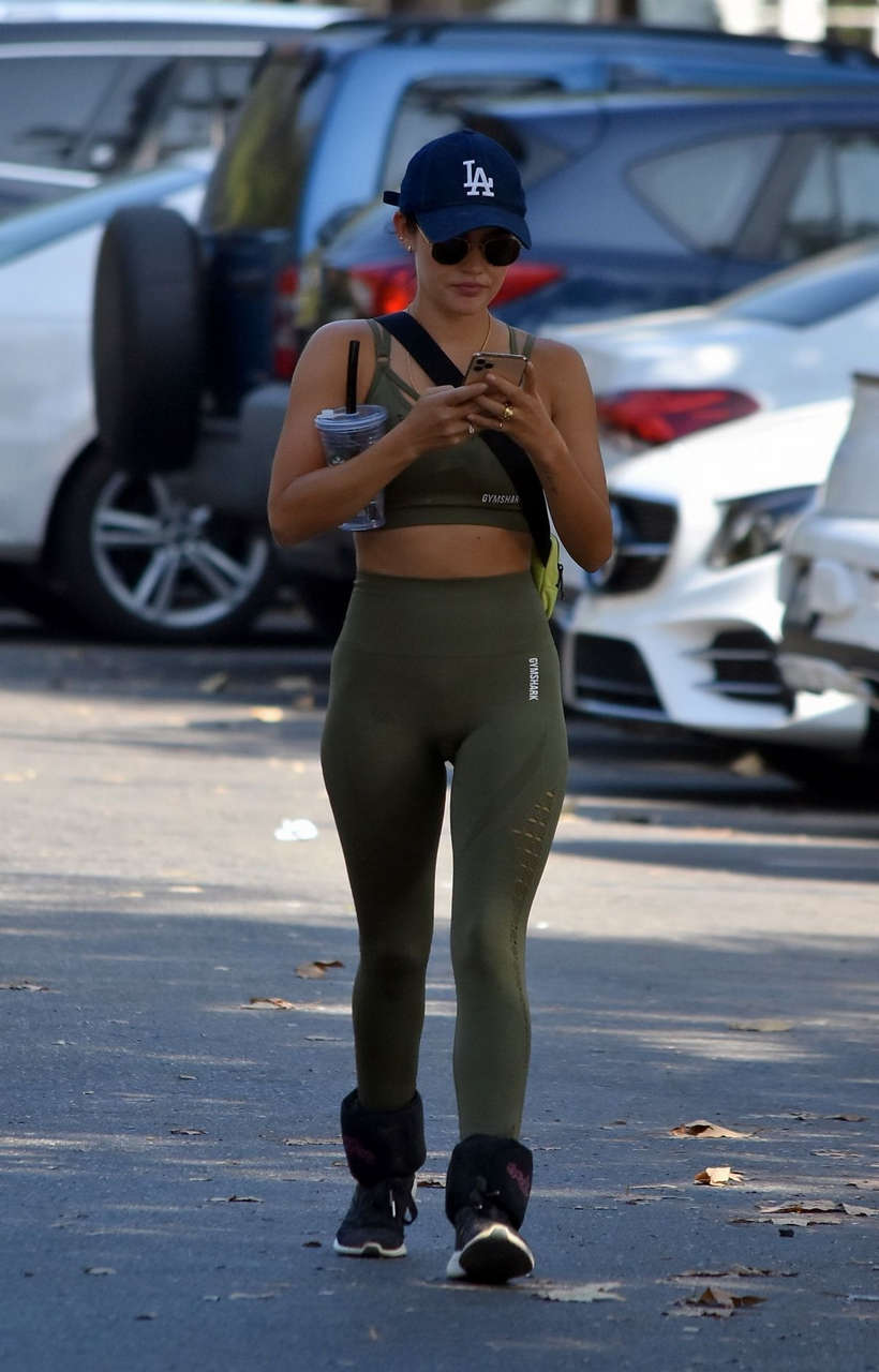 Lucy Hale Out For Morning Hike Studio City