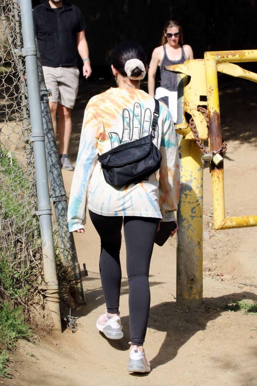 Lucy Hale Out Hiking Los Angeles