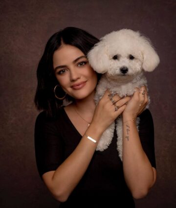 Lucy Hale Photoshoot With Her Dogs November