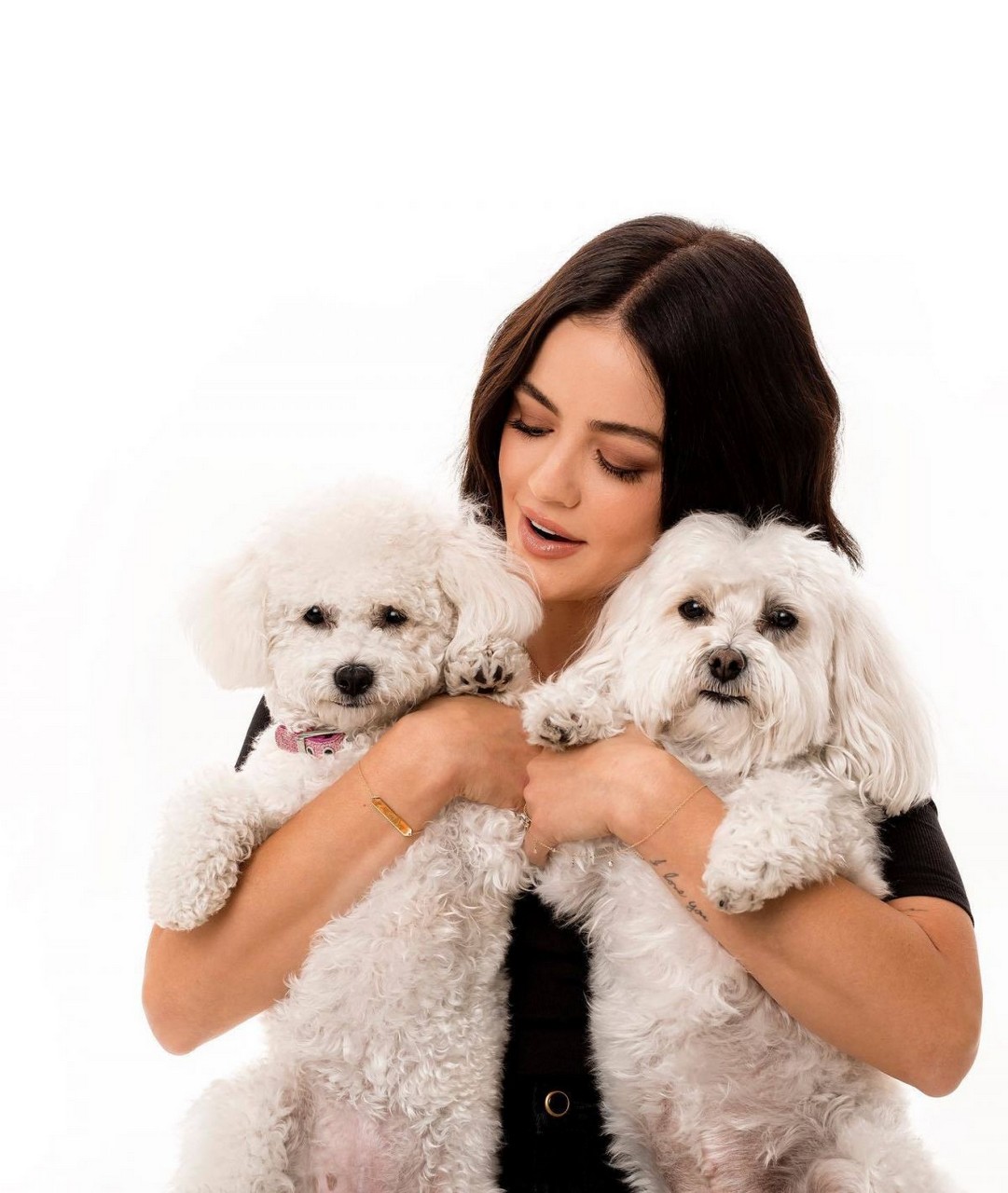 Lucy Hale Photoshoot With Her Dogs November