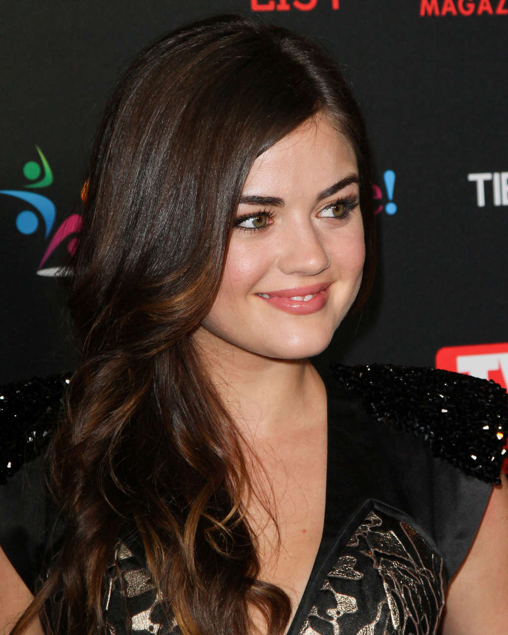 Lucy Hale Tv Guide Magazines Hot List Party