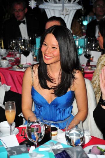 Lucy Liu 2008 Unicef Snowflake Ball In New York