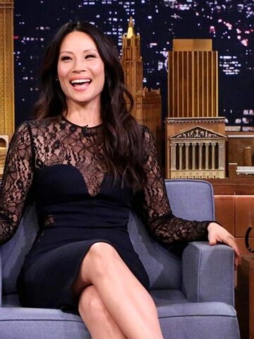 Lucy Liu Visits The Tonight Show Starring Jimmy