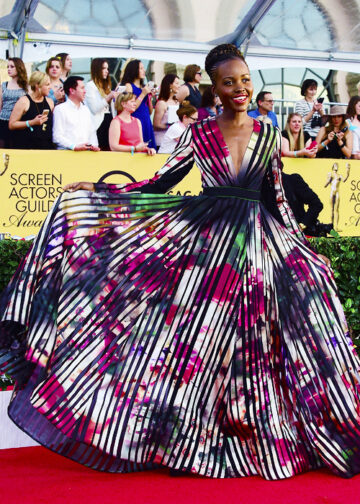 Lupita Nyongo Arrives For The 21st Annual Screen