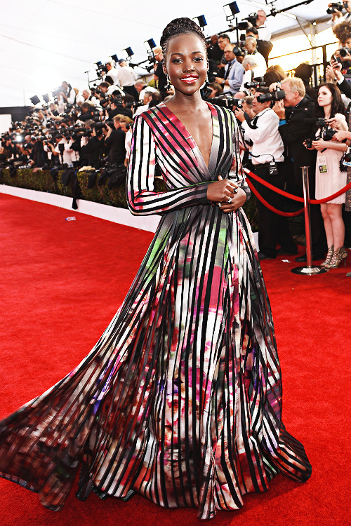 Lupita Nyongo Attends The 21st Annual Screen